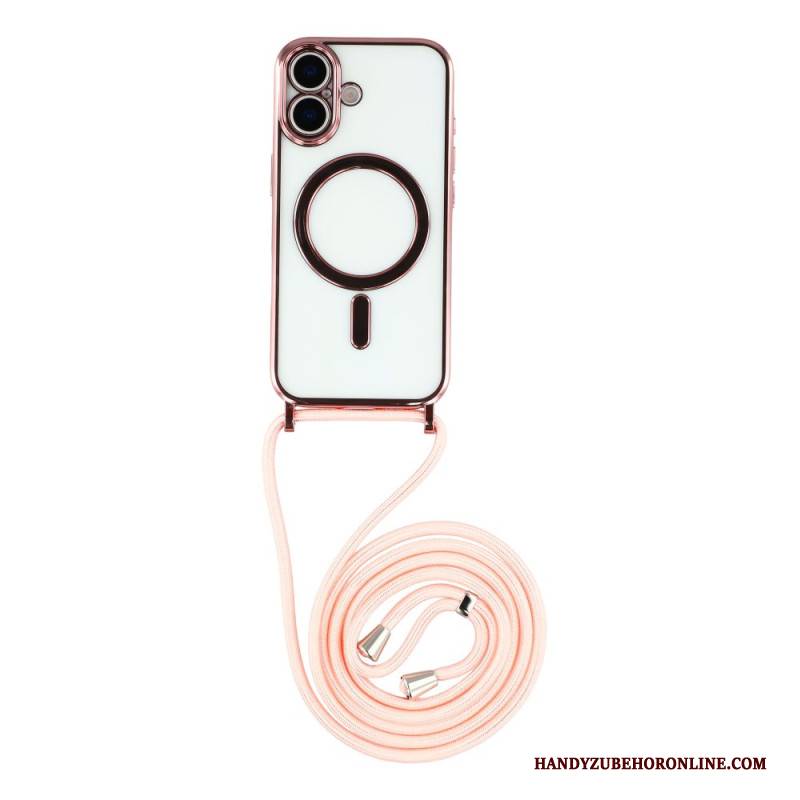 Hülle Für iPhone 17 Transparente Schutzhülle Mit Kabel Kompatibel Mit Magsafe