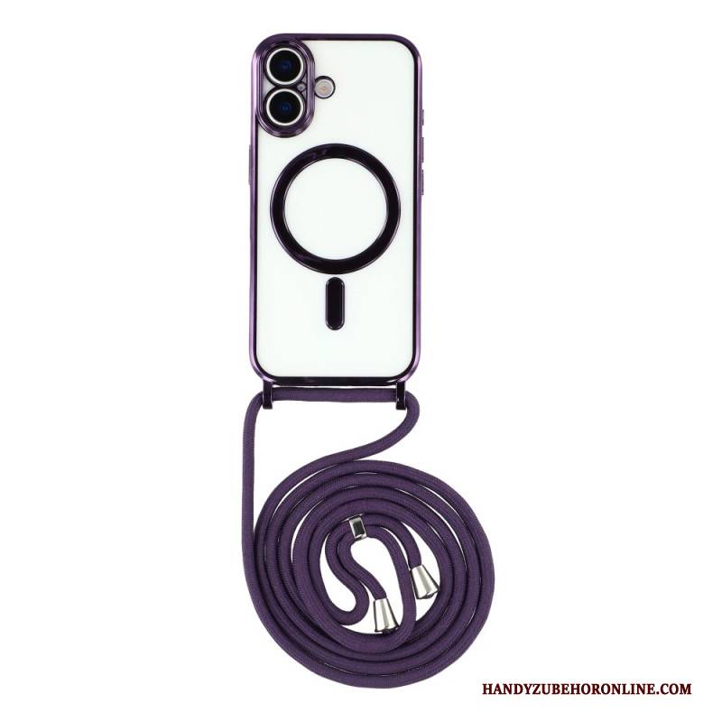 Hülle Für iPhone 17 Transparente Schutzhülle Mit Kabel Kompatibel Mit Magsafe