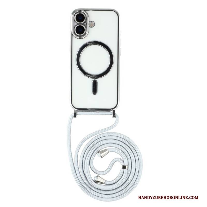 Hülle Für iPhone 17 Transparente Schutzhülle Mit Kabel Kompatibel Mit Magsafe