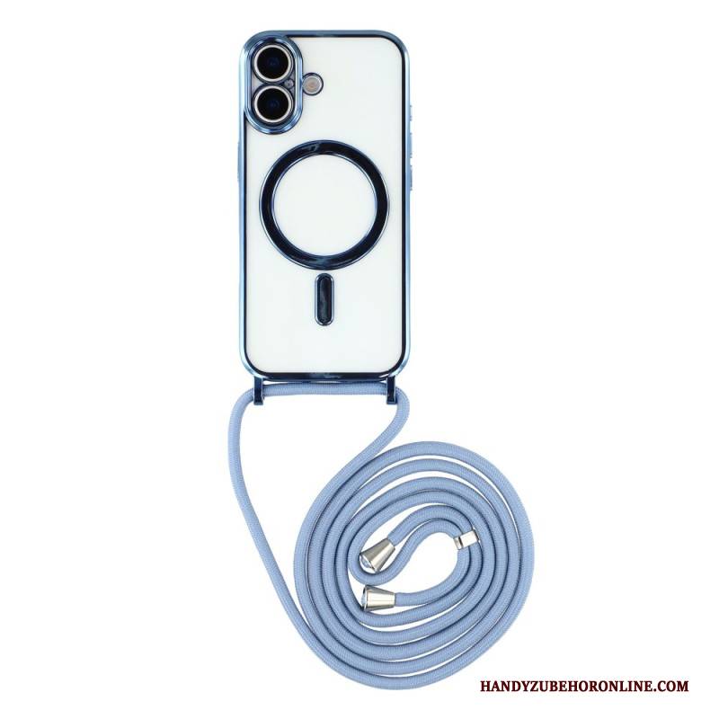 Hülle Für iPhone 17 Transparente Schutzhülle Mit Kabel Kompatibel Mit Magsafe