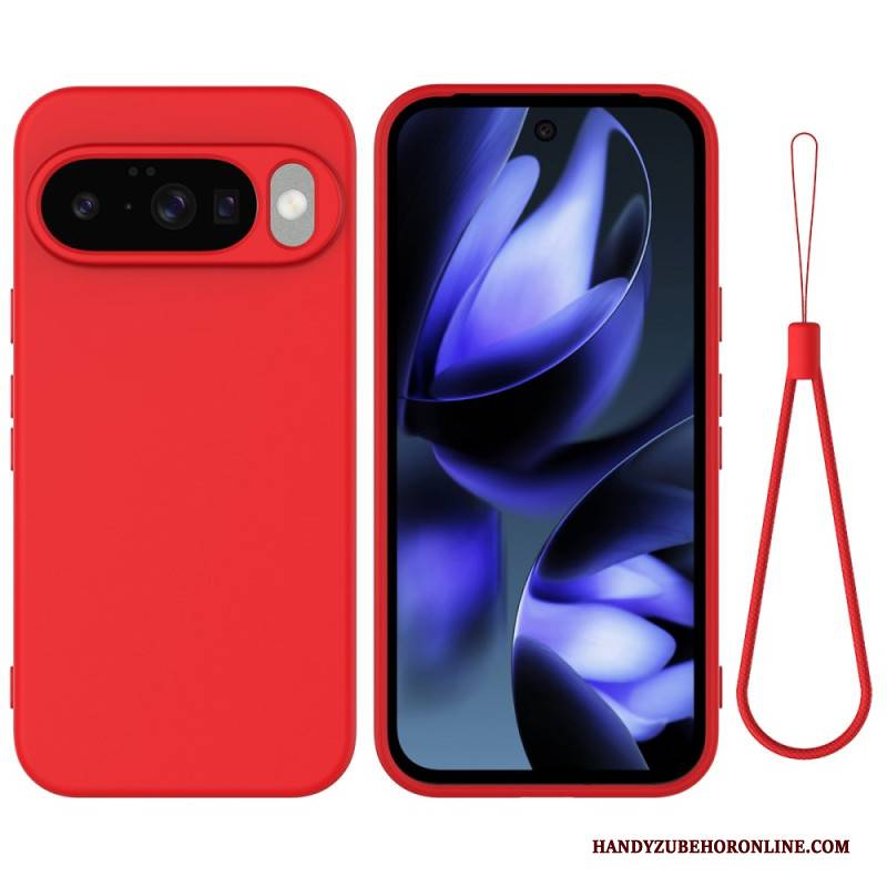 Hülle Google Pixel 10 / 10 Pro Flüssigsilikon-lanyard