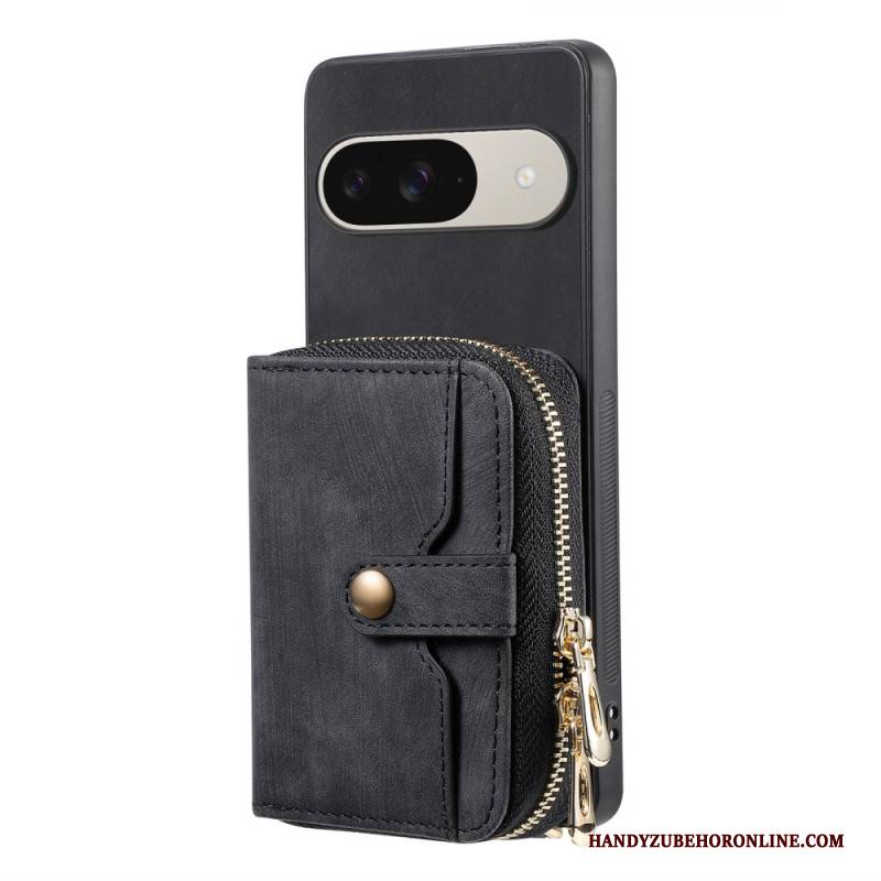 Hülle Google Pixel 10 / 10 Pro Handyhülle Kartenetui Mit Reißverschluss Und Schultergurt