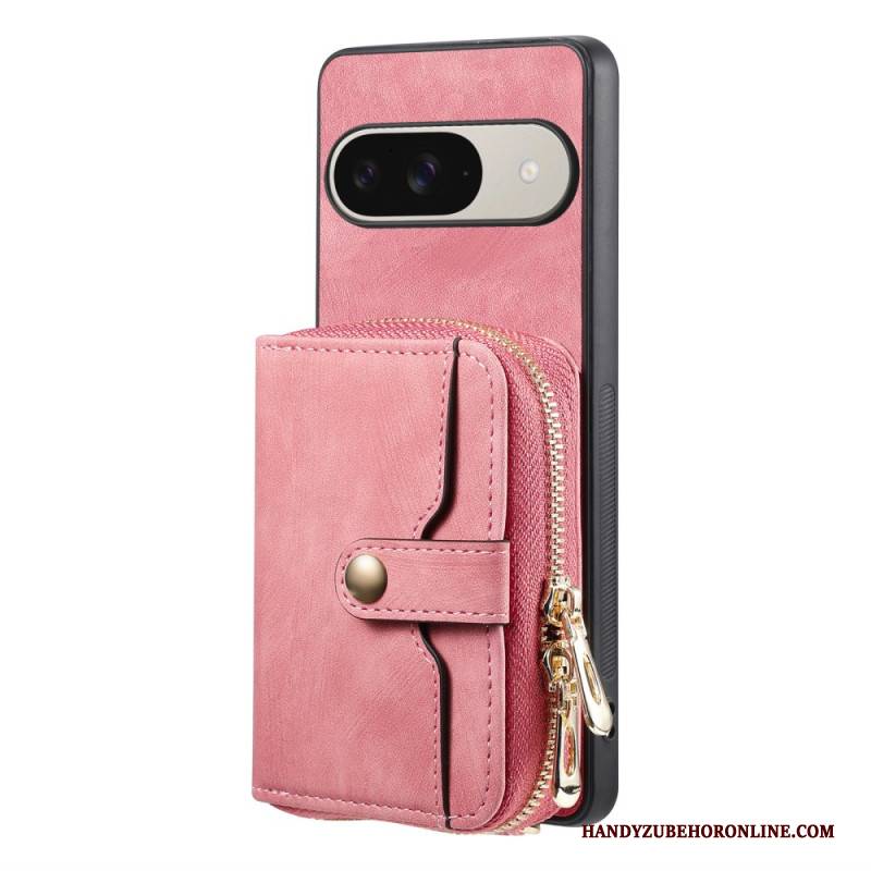 Hülle Google Pixel 10 / 10 Pro Handyhülle Kartenetui Mit Reißverschluss Und Schultergurt