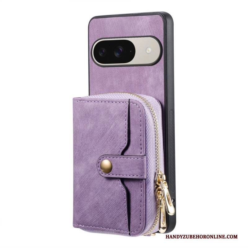 Hülle Google Pixel 10 / 10 Pro Handyhülle Kartenetui Mit Reißverschluss Und Schultergurt