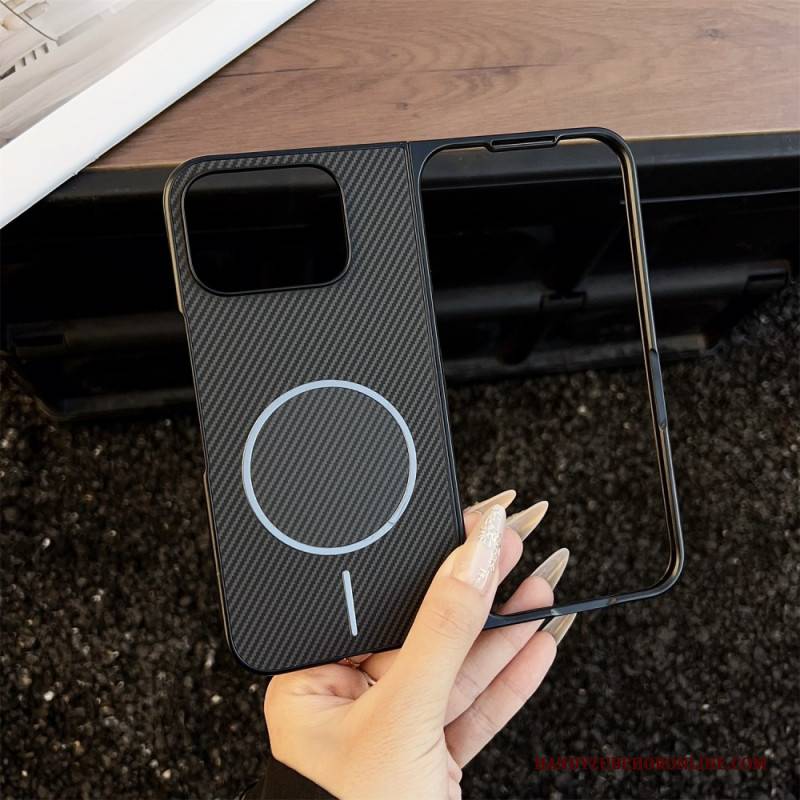 Hülle Google Pixel 10 Pro Fold Handyhülle Magsafe-kompatibel Carbonfaser