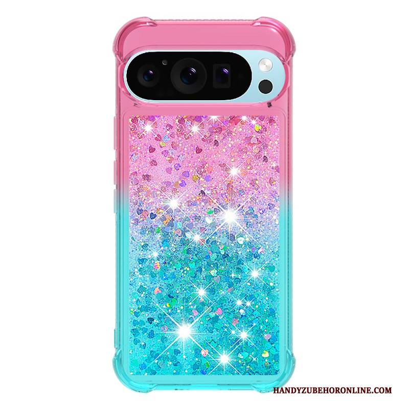 Hülle Google Pixel 10 Pro Xl Handyhülle Glitzer-farbverlauf