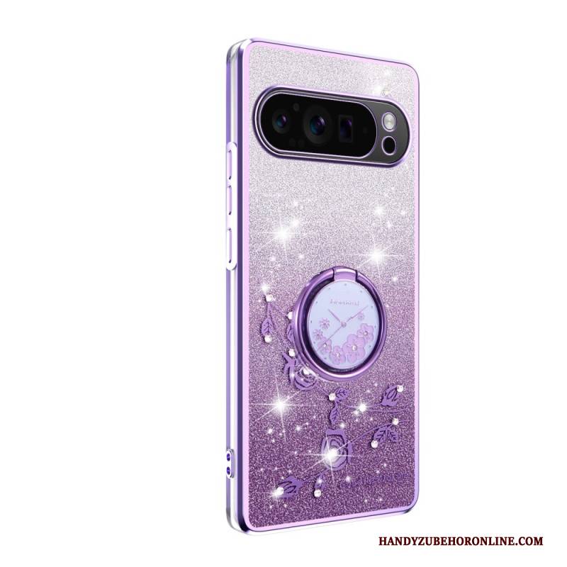 Hülle Google Pixel 10 Pro Xl Kadem Strass-ringhalter