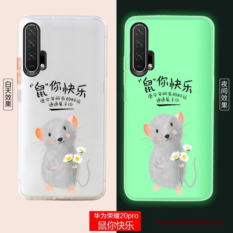 Hülle Honor 20 Pro Kreativ Anti-sturz Handyhüllen, Case Honor 20 Pro Mode Weiß Trend