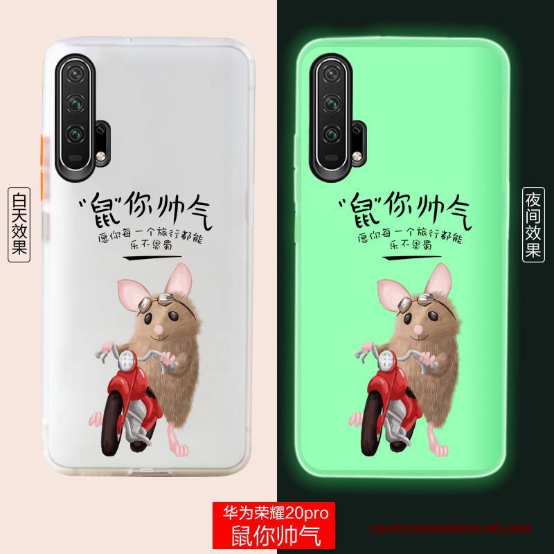 Hülle Honor 20 Pro Kreativ Anti-sturz Handyhüllen, Case Honor 20 Pro Mode Weiß Trend