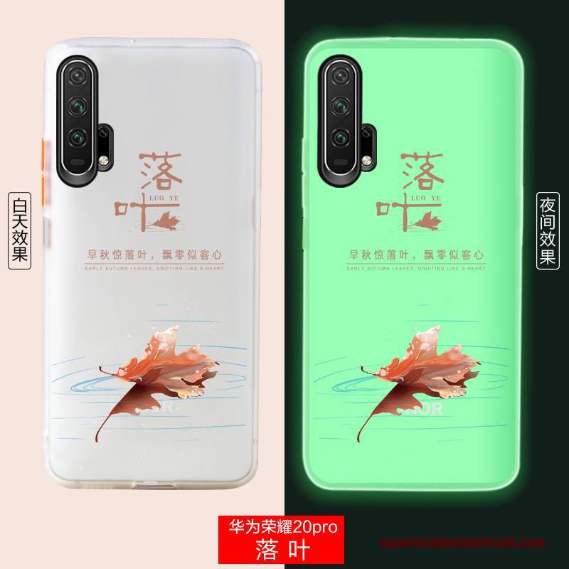 Hülle Honor 20 Pro Kreativ Anti-sturz Handyhüllen, Case Honor 20 Pro Mode Weiß Trend