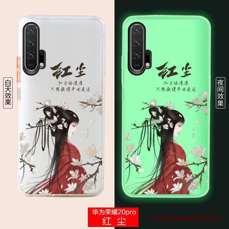 Hülle Honor 20 Pro Kreativ Anti-sturz Handyhüllen, Case Honor 20 Pro Mode Weiß Trend