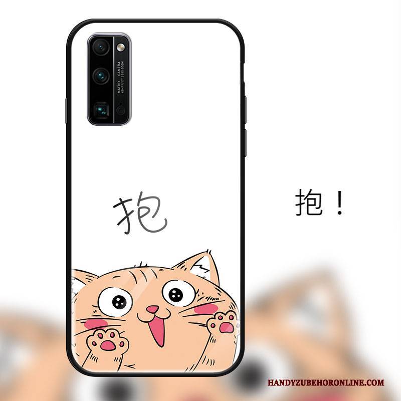 Hülle Honor 30 Pro Karikatur Nette Trend, Case Honor 30 Pro Schutz Katzen Handyhüllen