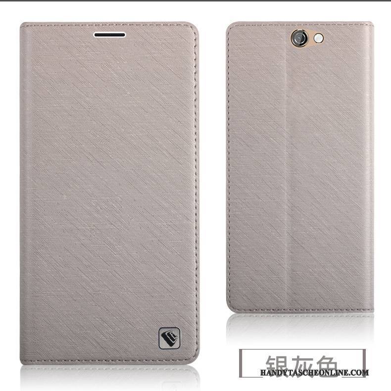 Hülle Htc One A9 Weiche Handyhüllen Dunkel, Case Htc One A9 Taschen Haltbar Lila
