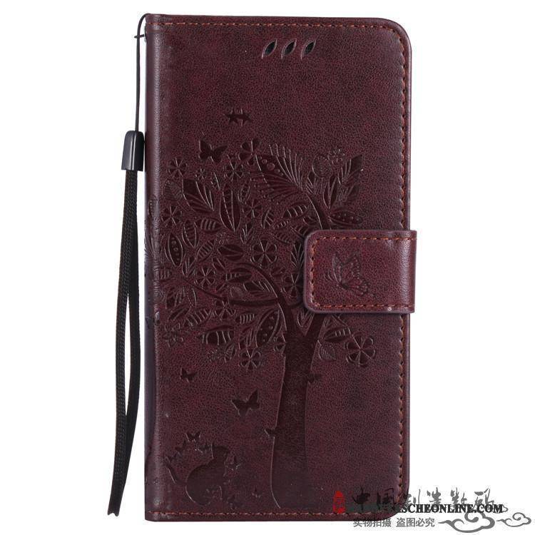 Hülle Htc One M8 Folio Persönlichkeit Trend, Case Htc One M8 Geldbörse Handyhüllen Blau