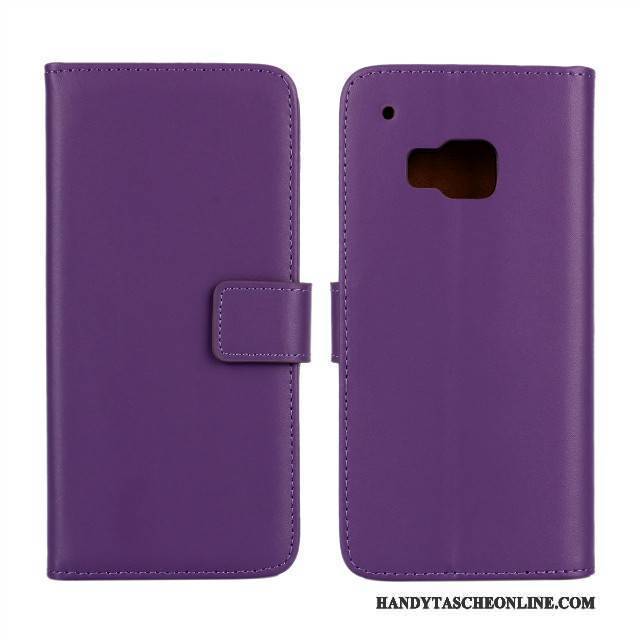 Hülle Htc One M9 Leder Grün Karte, Case Htc One M9 Schutz Handyhüllen