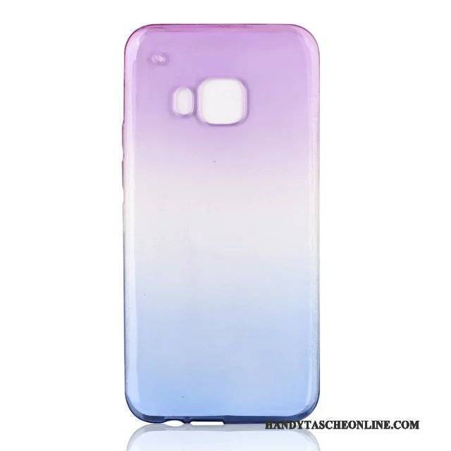 Hülle Htc One M9 Weiche Farbverlauf Handyhüllen, Case Htc One M9 Schutz Lichtfarbe Grün