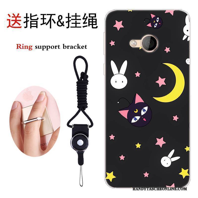Hülle Htc U Play Taschen Persönlichkeit Handyhüllen, Case Htc U Play Karikatur Grau Anti-sturz