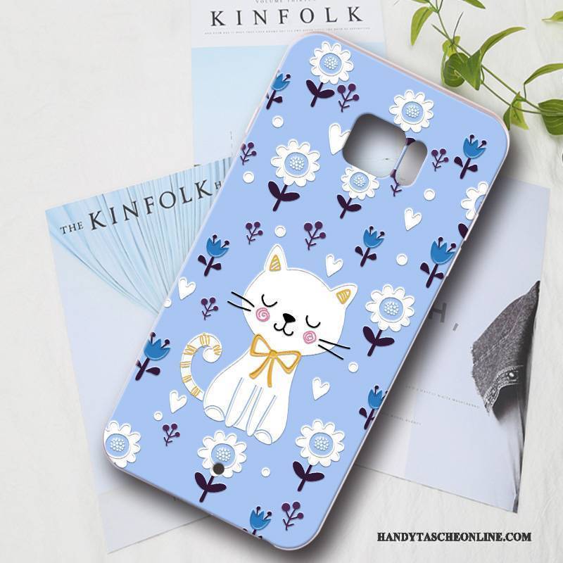 Hülle Htc U Ultra Karikatur Anti-sturz Handyhüllen, Case Htc U Ultra Prägung Weiß