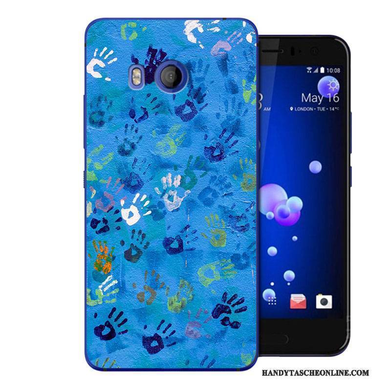 Hülle Htc U11 Karikatur Persönlichkeit Anti-sturz, Case Htc U11 Weiche Rosa Handyhüllen