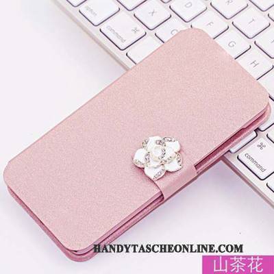 Hülle Huawei Ascend G6 Folio Handyhüllen Karte, Case Huawei Ascend G6 Lederhülle