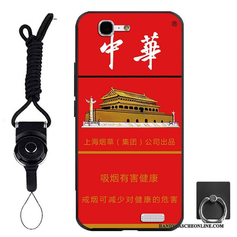 Hülle Huawei Ascend G7 Weiche Schwarz Handyhüllen, Case Huawei Ascend G7 Schutz Ring Hängende Verzierungen