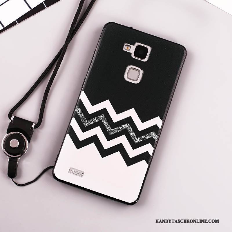 Hülle Huawei Ascend Mate 7 Taschen Handyhüllen Anti-sturz, Case Huawei Ascend Mate 7 Trend Weiß