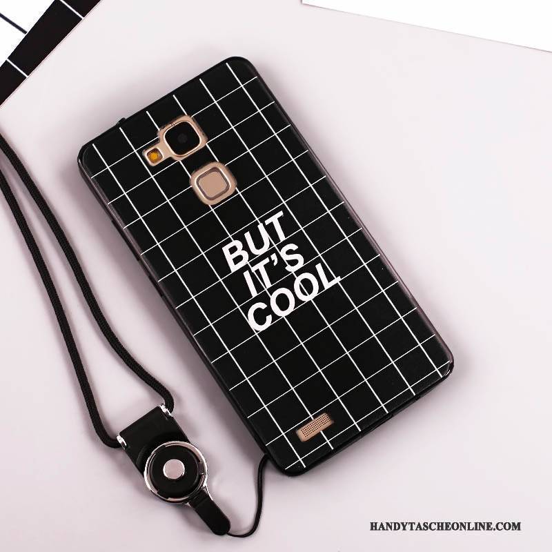 Hülle Huawei Ascend Mate 7 Taschen Handyhüllen Anti-sturz, Case Huawei Ascend Mate 7 Trend Weiß