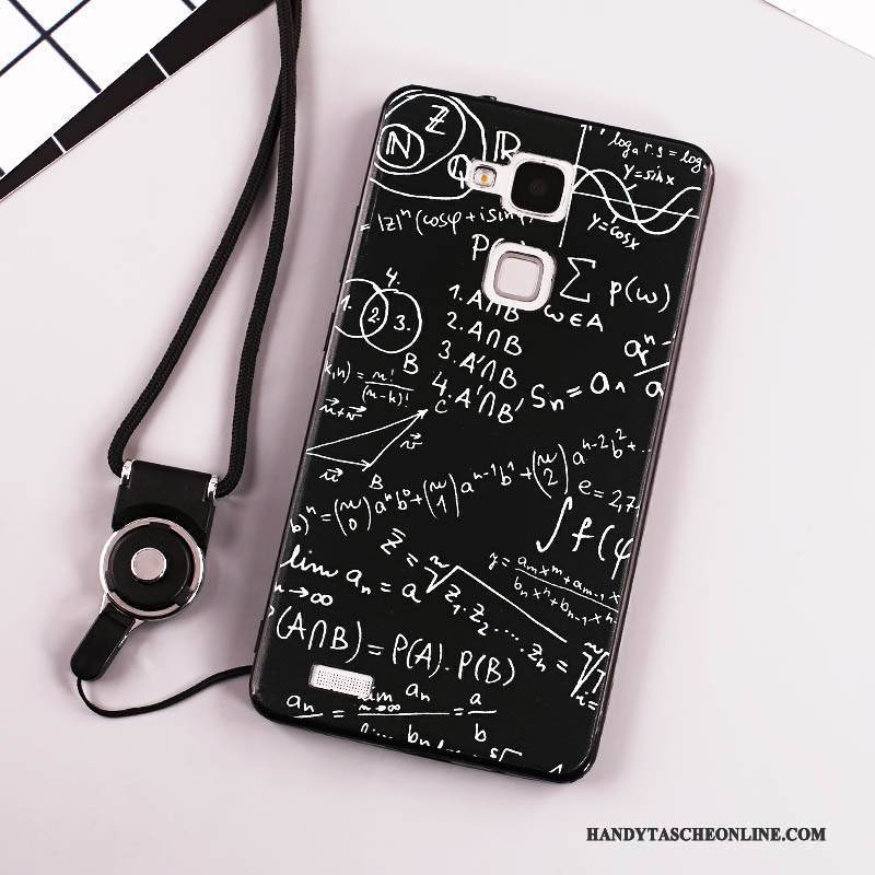 Hülle Huawei Ascend Mate 7 Taschen Handyhüllen Anti-sturz, Case Huawei Ascend Mate 7 Trend Weiß