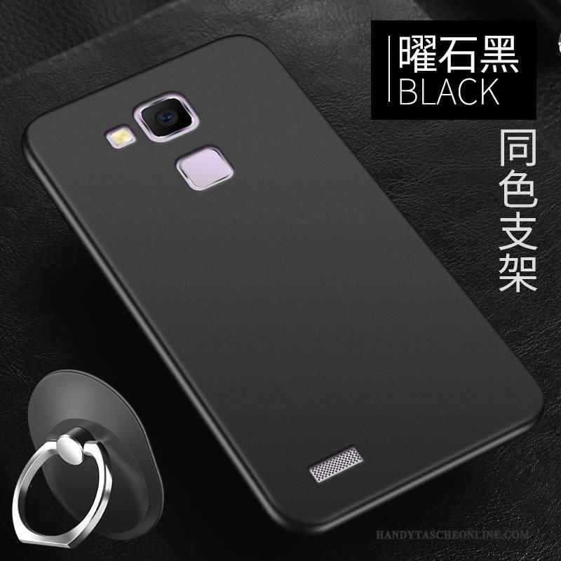 Hülle Huawei Ascend Mate 7 Weiche Anti-sturz Handyhüllen, Case Huawei Ascend Mate 7 Taschen Nubuck Rot