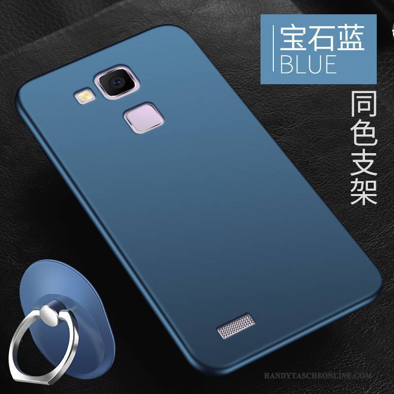 Hülle Huawei Ascend Mate 7 Weiche Anti-sturz Handyhüllen, Case Huawei Ascend Mate 7 Taschen Nubuck Rot