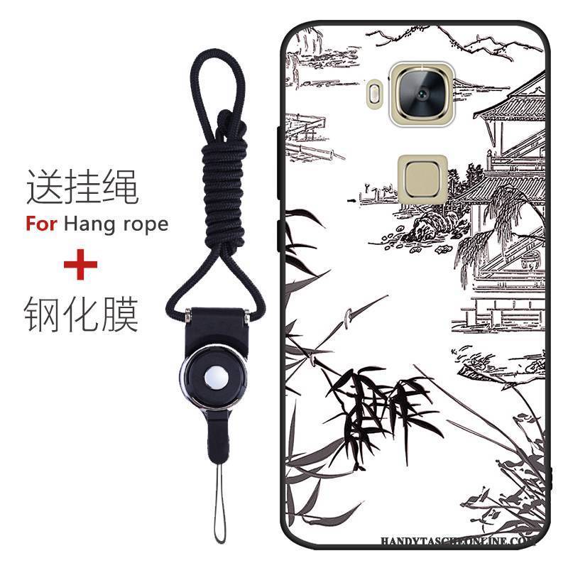 Hülle Huawei G7 Plus Silikon Angepasst Handyhüllen, Case Huawei G7 Plus Schutz Muster Anti-sturz