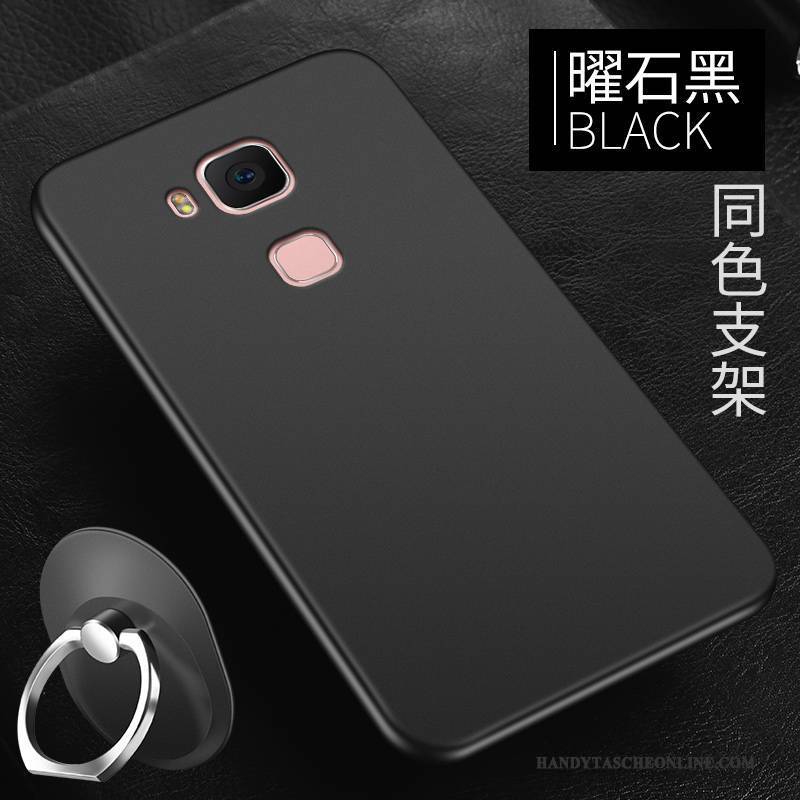 Hülle Huawei G7 Plus Silikon Rot Einfach, Case Huawei G7 Plus Schutz Trend Persönlichkeit