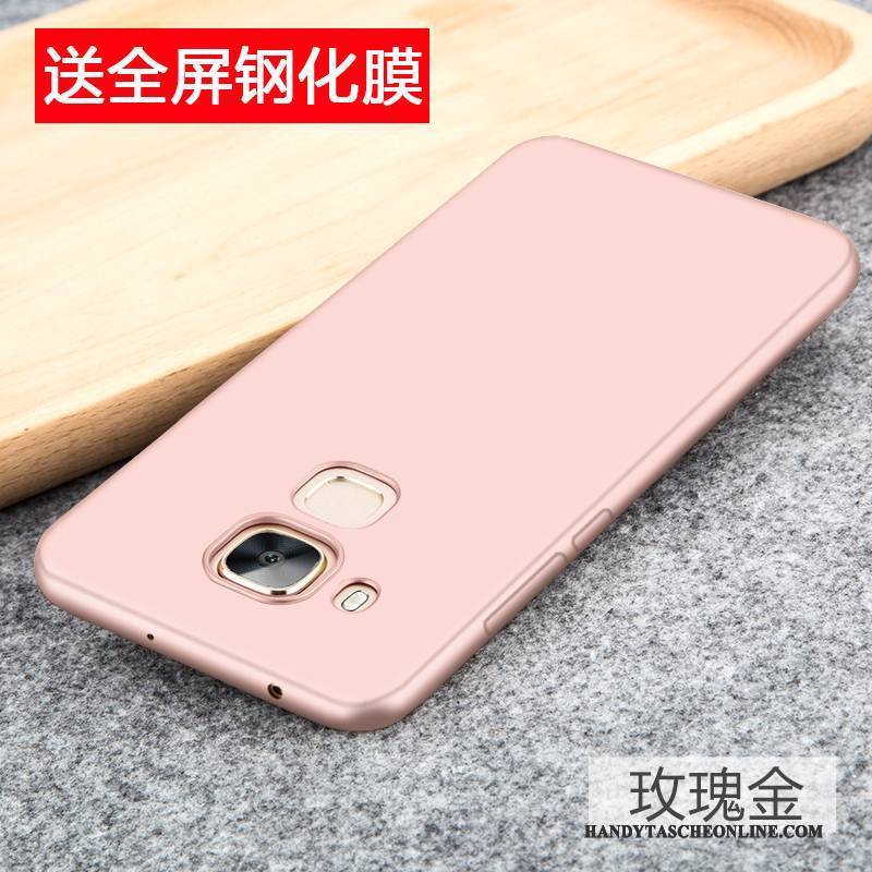 Hülle Huawei G7 Plus Weiche Blau Anti-sturz, Case Huawei G7 Plus Silikon Handyhüllen