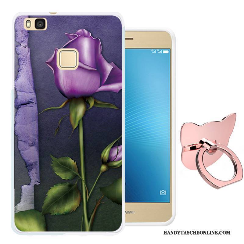 Hülle Huawei G9 Lite Weiche Handyhüllen Jugend, Case Huawei G9 Lite Karikatur Rosa