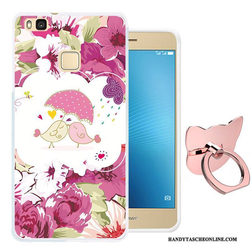 Hülle Huawei G9 Lite Weiche Handyhüllen Jugend, Case Huawei G9 Lite Karikatur Rosa