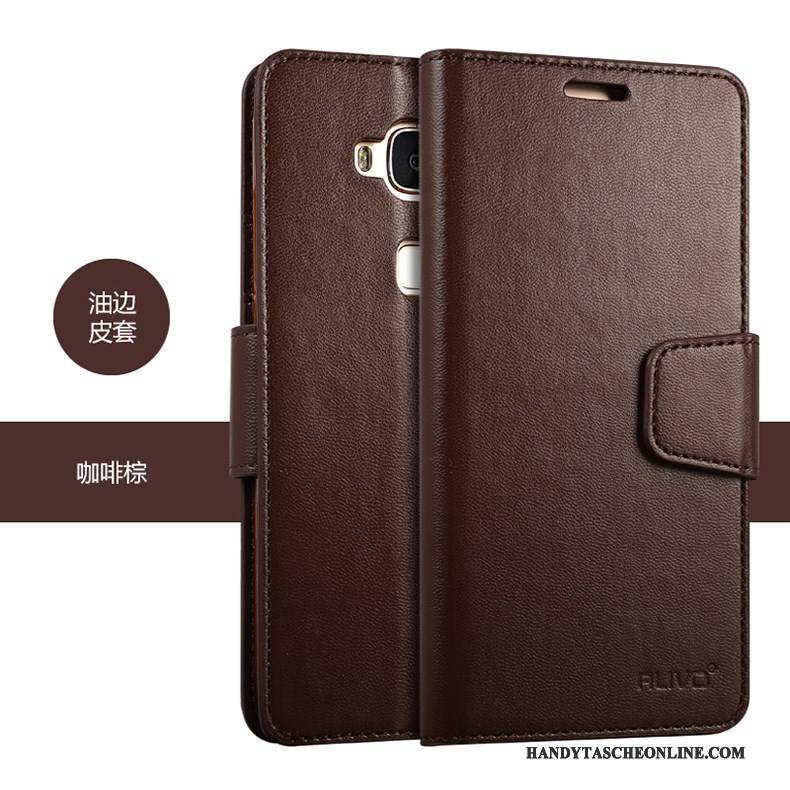 Hülle Huawei G9 Plus Folio Handyhüllen Hellblau, Case Huawei G9 Plus Silikon