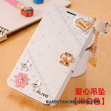 Hülle Huawei G9 Plus Strass Anti-sturz Trend, Case Huawei G9 Plus Schutz Handyhüllen Hellblau