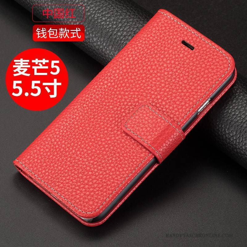 Hülle Huawei G9 Plus Taschen Anti-sturz Schwarz, Case Huawei G9 Plus Lederhülle Handyhüllen