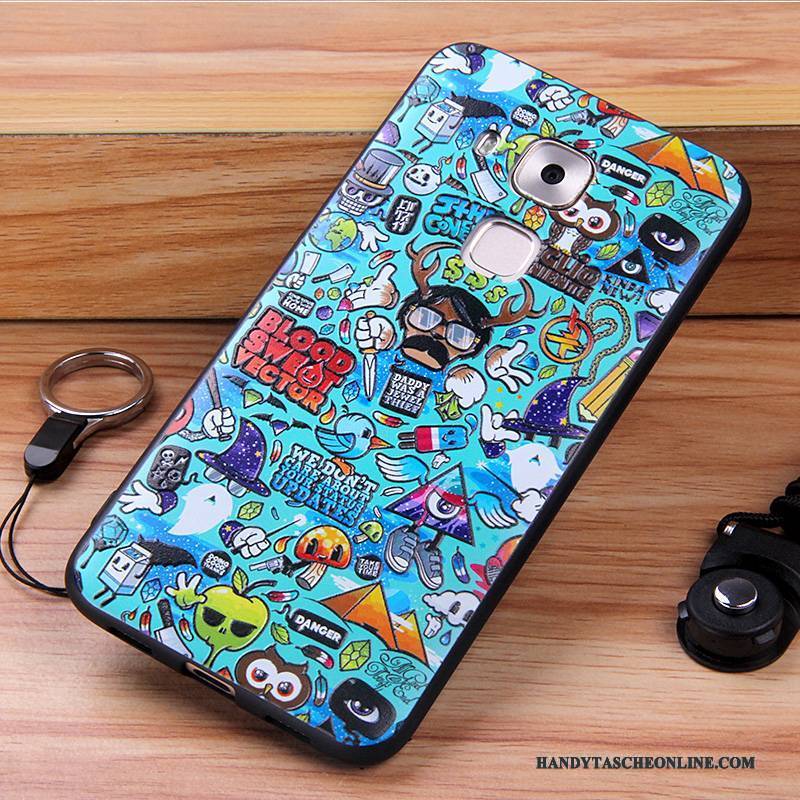Hülle Huawei G9 Plus Taschen Dünne Weiß, Case Huawei G9 Plus Silikon Handyhüllen Anti-sturz