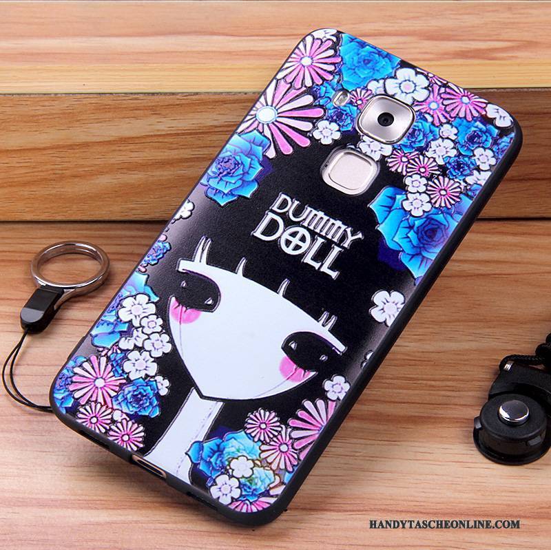 Hülle Huawei G9 Plus Taschen Dünne Weiß, Case Huawei G9 Plus Silikon Handyhüllen Anti-sturz