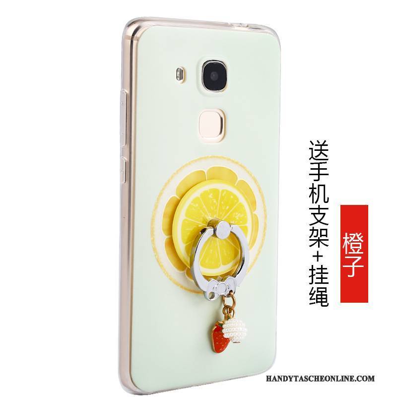 Hülle Huawei G9 Plus Taschen Grün Frucht, Case Huawei G9 Plus Schutz Anti-sturz Handyhüllen