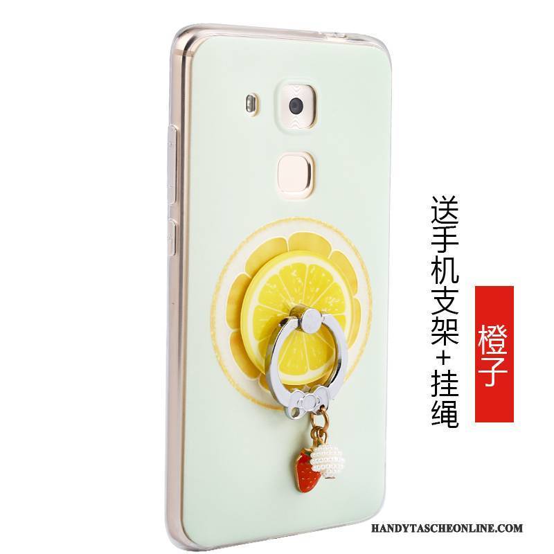 Hülle Huawei G9 Plus Taschen Grün Frucht, Case Huawei G9 Plus Schutz Anti-sturz Handyhüllen