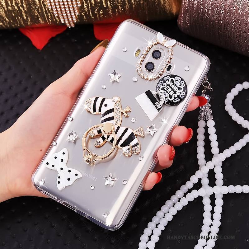 Hülle Huawei Mate 10 Kreativ Anti-sturz Handyhüllen, Case Huawei Mate 10 Weiche Hängende Verzierungen Persönlichkeit