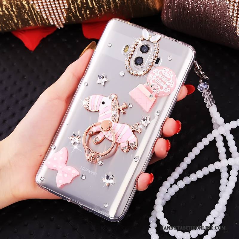 Hülle Huawei Mate 10 Kreativ Anti-sturz Handyhüllen, Case Huawei Mate 10 Weiche Hängende Verzierungen Persönlichkeit