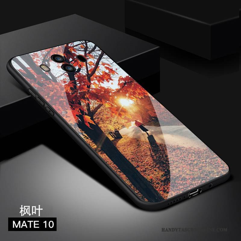 Hülle Huawei Mate 10 Kreativ Glas Trend, Case Huawei Mate 10 Schutz Anti-sturz Handyhüllen