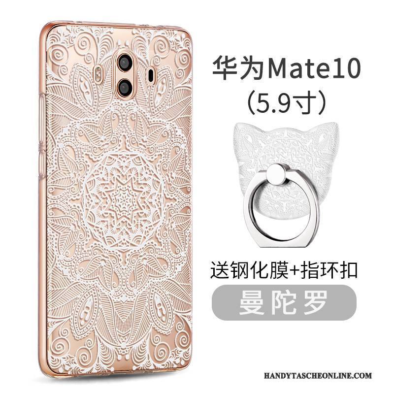 Hülle Huawei Mate 10 Kreativ Handyhüllen Rosa, Case Huawei Mate 10 Taschen Anti-sturz Persönlichkeit