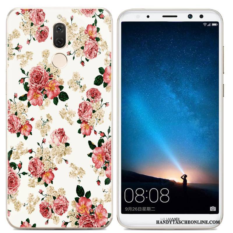 Hülle Huawei Mate 10 Lite Farbe Handyhüllen Transparent, Case Huawei Mate 10 Lite Silikon Trend