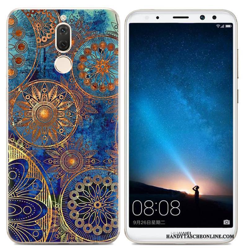 Hülle Huawei Mate 10 Lite Farbe Handyhüllen Transparent, Case Huawei Mate 10 Lite Silikon Trend
