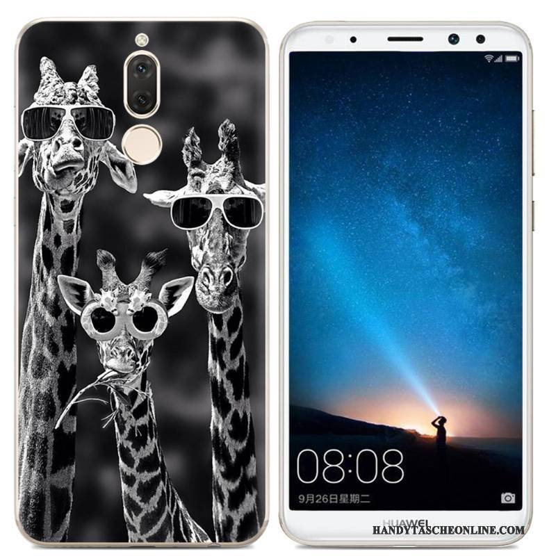 Hülle Huawei Mate 10 Lite Farbe Handyhüllen Transparent, Case Huawei Mate 10 Lite Silikon Trend