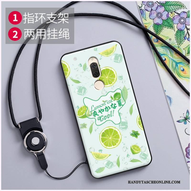 Hülle Huawei Mate 10 Lite Farbe Trend Handyhüllen, Case Huawei Mate 10 Lite Lederhülle
